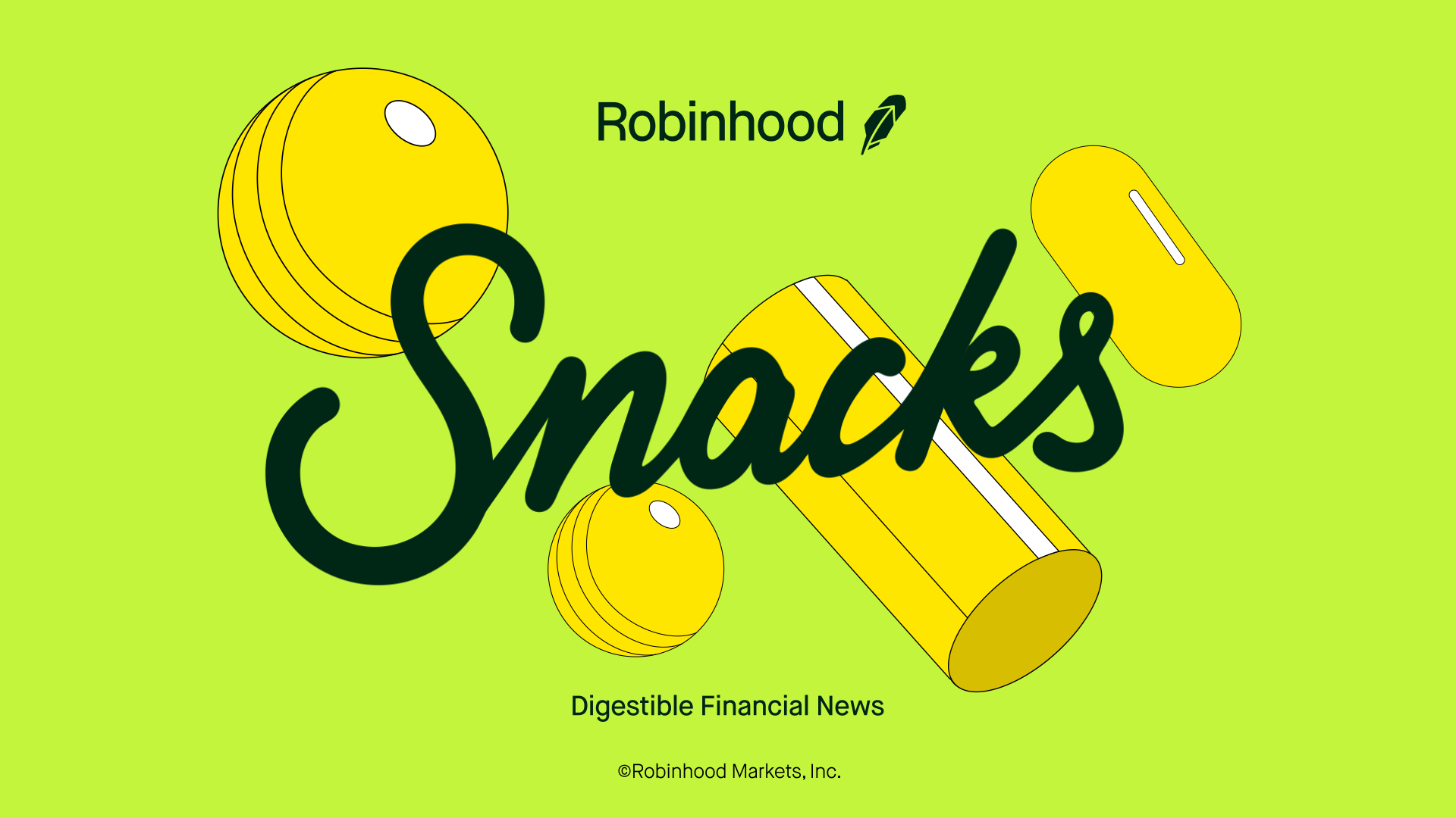 Robinhood Snacks Newsletter Cover Image